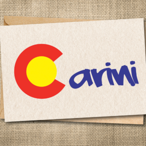 Phish Carini Colorado lyric music greeting card artwork.