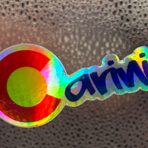 Carini Phish-inspired lyric holographic vinyl sticker artwork