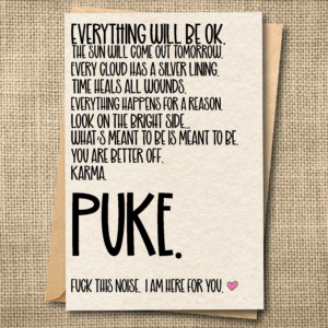 Everything Will Be OK | Funny Encouragement Greeting Card