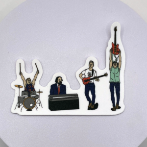 Phish-inspired Evolve vinyl sticker artwork