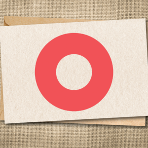 Fishman Donut — Simple Phish Greeting Card