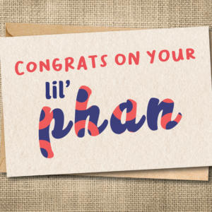 Congrats on Your Lil' Phan — Phish Baby Card